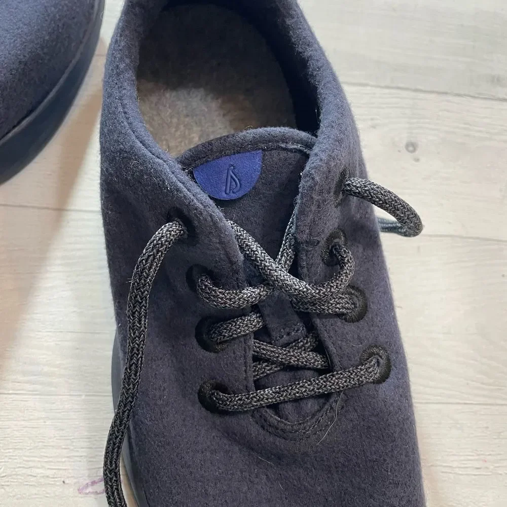 Allbirds + Outdoor voices wool runners navy blue womens 9‎